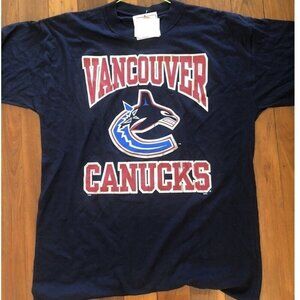 Vancouver Canucks NHL Hockey Retro Team Graphic Fan Unisex Tee T-Shirt  91